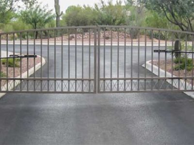 Secured Residential Gate