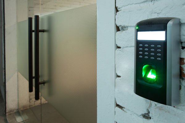 Electric Biometric Door Installation